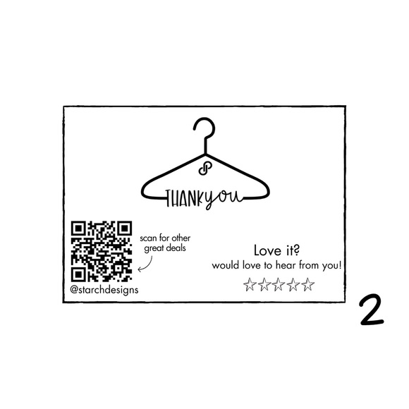 Various design Small Business Thank U StiX - Picture 6 of 16